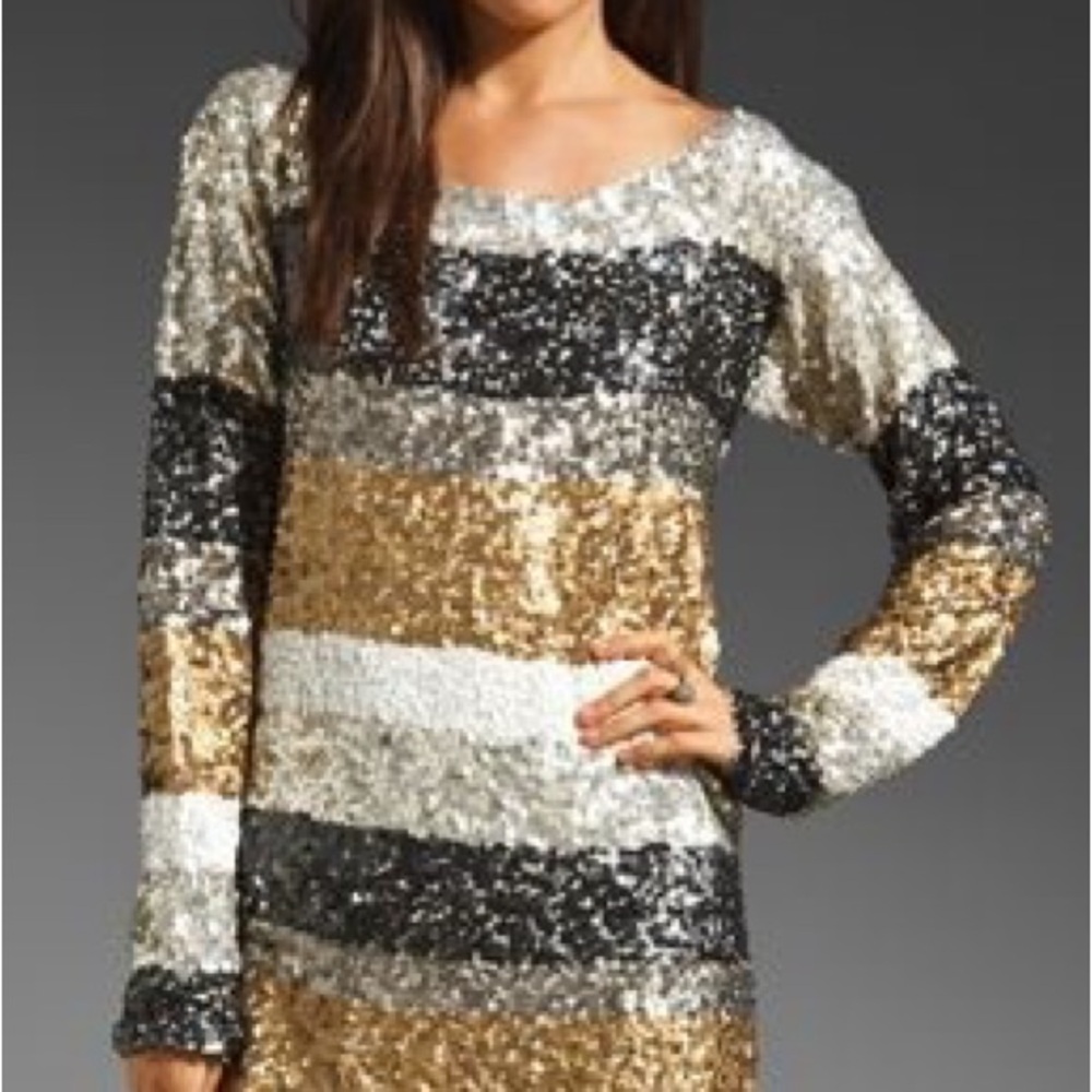 Antik Batik sequin mini dress Trocadero Shirt Dress